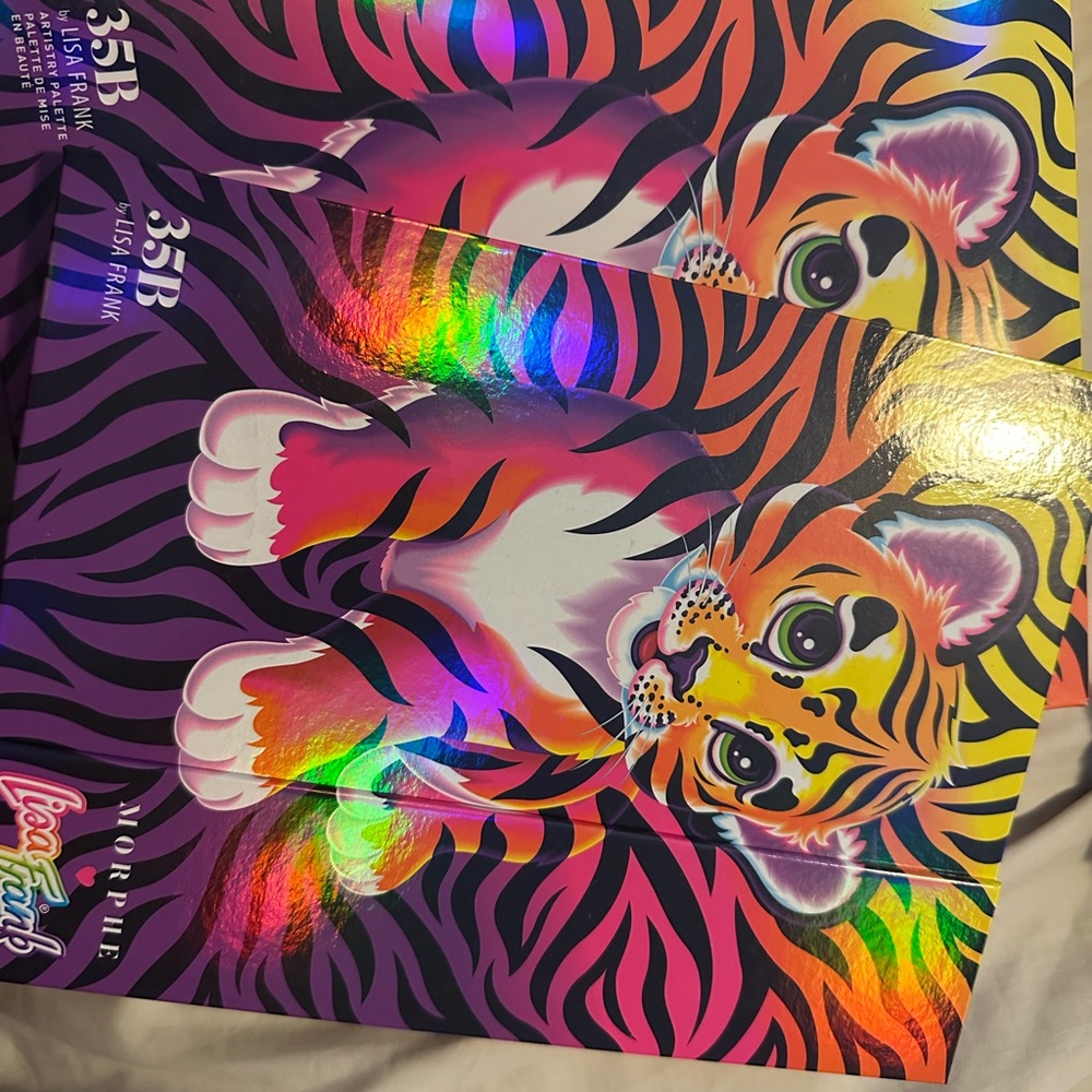 Lisa Frank Tiger Print Morphe Pallet BRAND NEW NEVER USED